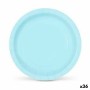 Plate set Algon Disposable Cardboard Blue 10 Pieces 20 cm (36 Units) by Algon, Turntables - Ref: S2232737, Price: 19,25 €, Di...