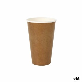 Conjunto de Copos Algon Descartáveis Papel kraft 6 Peças 450 ml (16 Unidades) de Algon, Copos - Ref: S2232745, Preço: 10,33 €...