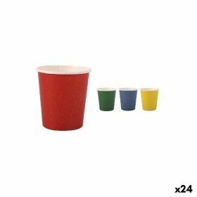 Set de Verres Algon Carton Produits à usage unique 200 ml Rouge 36 Unités (24 Pièces) | Tienda24 - Global Online Shop Tienda24.eu