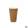 Set of glasses Algon Disposable kraft paper 15 Pieces 450 ml (16 Units) by Algon, Tumblers - Ref: S2232776, Price: 18,49 €, D...