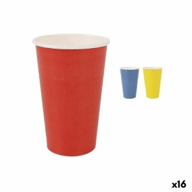 Set de Verres Algon Produits à usage unique Carton Multicouleur 10 Pièces 450 ml (16 Unités) de Algon, Verres - Réf : S223278...