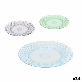 Assiette plate La Mediterránea Plastique 19 x 19 x 2 cm (24 Unités) de La Mediterránea, Plats et plateaux - Réf : S2232842, P...