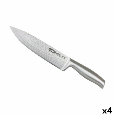 Couteau Chef Quttin Waves 20 cm (4 Unités) de Quttin, Couteaux de chef - Réf : S2232941, Prix : 20,22 €, Remise : %