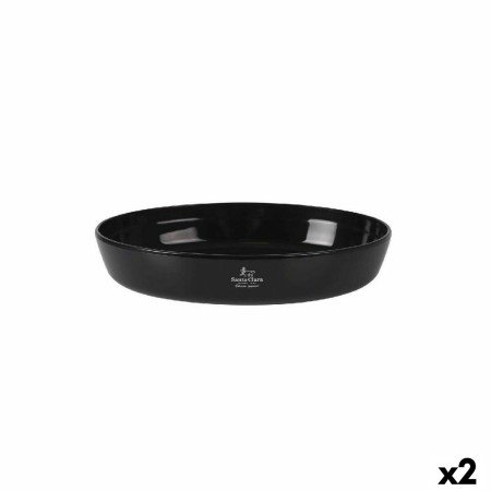 Ofenschüssel Santa Clara Silikon Borosilikatglas Oval 30 x 21 x 6,5 cm (2 Stück) | Tienda24 - Global Online Shop Tienda24.eu