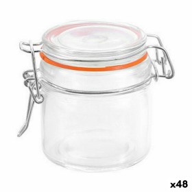 Jar La Mediterránea Hermetic Glass 100 ml (48 Units) by La Mediterránea, Food storage - Ref: S2233005, Price: 44,64 €, Discou...