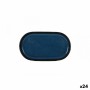 Bandeja de Aperitivos La Mediterránea Chester Azul Ovalado 13 x 8 x 4 cm (24 Unidades) de La Mediterránea, Platos y fuentes -...