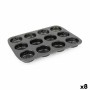 Tartlets tin Quttin 29 x 22 x 2,2 cm Drilled (8 Units) by Quttin, Muffin & Cupcake Tins & Moulds - Ref: S2233084, Price: 49,0...