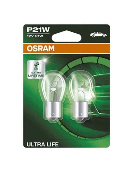 Ampoule pour voiture OS7506ULT-02B Osram OS7506ULT-02B P21W 21W 12V (2 Pièces) | Tienda24 Tienda24.eu