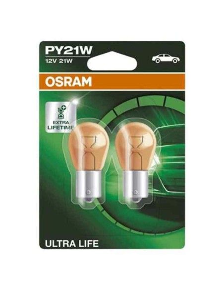 Car Bulb OS7507ULT-02B Osram OS7507ULT-02B PY21W 21W 12V (2 Pieces) | Tienda24 Tienda24.eu