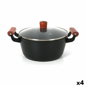 Casserole with glass lid Quttin Doha 39 x 28 x 15 cm (4 Units) by Quttin, Casserole pans - Ref: S2233119, Price: 102,47 €, Di...