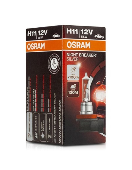 Ampoule pour voiture Osram 64211NBS H11 12V 55W 3200K | Tienda24 Tienda24.eu