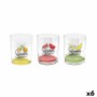 Set of glasses Home Style Summer Fruits 280 ml 3 Pieces (6 Units) | Tienda24 - Global Online Shop Tienda24.eu