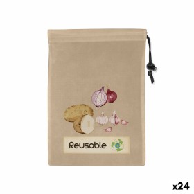 Sacchetto Riutilizzabile per Alimenti Quttin TNT (Non Woven) 44,5 x 29,5 cm (24 Unità) di Quttin, Conservazione di alimenti -...