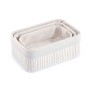 Conjunto de Cestos Confortime Branco Bambu (3 Peças) (6 Unidades) de Confortime, Caixas - Ref: S2233492, Preço: 63,21 €, Desc...