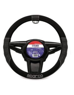 Forro para o Volante Sparco SPCS128RS Ø 37-38 cm Vermelho | Tienda24 Tienda24.eu