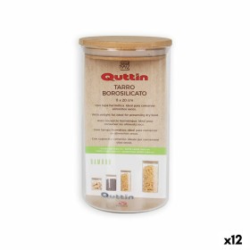 Tarro Quttin Silicona Vidrio de Borosilicato 1,45 L (12 Unidades) de Quttin, Almacenamiento de alimentos - Ref: S2233555, Pre...