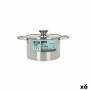 Olla con Tapa de Cristal Quttin Hermes Acero 2,8 L (6 Unidades) de Quttin, Ollas rectas - Ref: S2233576, Precio: 58,84 €, Des...