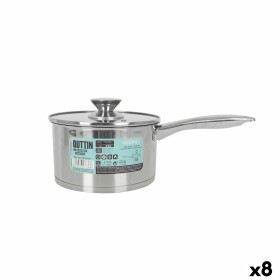 Saucepan with Lid Quttin Hermes 2,2 L Steel (8 Units) by Quttin, Saucepans - Ref: S2233590, Price: 75,27 €, Discount: %