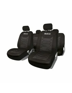 Fundas para Asientos de Coche Sparco Negro (11 pcs) de Sparco, Juegos de cubreasientos - Ref: S3701116, Precio: 52,59 €, Desc...