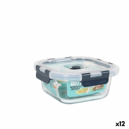 Boîte à lunch hermétique Quttin Carré 550 ml (12 Unités) de Quttin, Stockage des aliments - Réf : S2233628, Prix : 33,73 €, R...