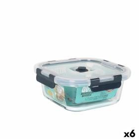 Hermetic Lunch Box Quttin Squared 750 ml (6 Units) by Quttin, Food storage - Ref: S2233629, Price: 22,25 €, Discount: %