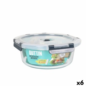 Lancheira Hermética Quttin Redonda 1,3 L (6 Unidades) de Quttin, Armazenamento de alimentos - Ref: S2233630, Preço: 29,86 €, ...