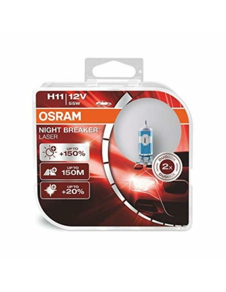 Ampoule pour voiture Osram 64211NL H11 12V 55W 3200K | Tienda24 Tienda24.eu