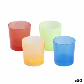 Set of glasses Algon Disposable Cardboard Pink 10 Pieces 330 ml (20 Units) | Tienda24 - Global Online Shop Tienda24.eu