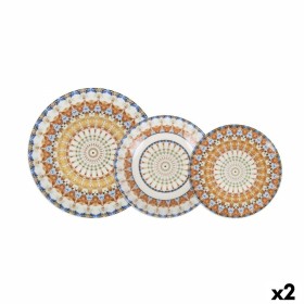 Dinnerware Set Santa Clara Corintia 18 Pieces Porcelain (2 Units) by Santa Clara, Combination Sets - Ref: S2233813, Price: 65...