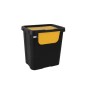 Poubelle recyclage Tontarelli Moda double Jaune (6 Unités) 24 L de Tontarelli, Poubelles de recyclage à domicile - Réf : S223...