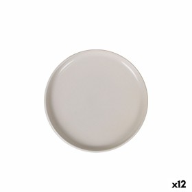 Snack tray La Mediterránea Ivory Circular Ø 25 x 2,6 cm (12 Units) by La Mediterránea, Plates and dishes - Ref: S2233923, Pri...