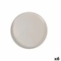 Tablett für Snacks La Mediterránea Ivory kreisförmig Ø 32,1 x 3,1 cm (6 Stück) von La Mediterránea, Teller und Schüsseln - Re...