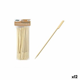 Barbecue Skewer Set Algon Bamboo 100 Pieces 24 cm (12 Units) by Algon, Skewers - Ref: S2233929, Price: 19,25 €, Discount: %