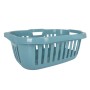 Laundry basket Tontarelli Hipster Blue 50 L 66 x 44 x 25 cm | Tienda24 - Global Online Shop Tienda24.eu