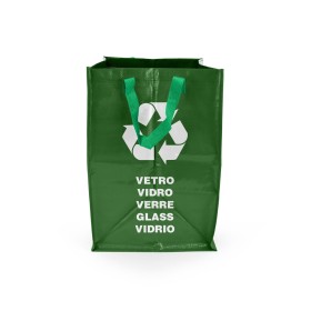 Bolsa para reciclaje Confortime Verde 31,5 x 44 x 32 cm Rafia de Confortime, Basura y reciclaje - Ref: S2234087, Precio: 2,61...