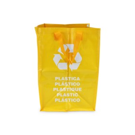 Recycling bag Confortime Yellow 31,5 x 44 x 32 cm Raffia by Confortime, Waste and recycling - Ref: S2234089, Price: 2,61 €, D...