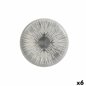 Piatto da pranzo Bidasoa Ikonic Grigio Plastica Melammina 20,7 x 13 x 2 cm (12 Unità) (Pack 12x) | Tienda24 - Global Online Shop Tienda24.eu