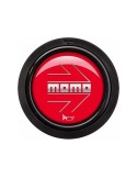 Button Momo SPHOARWREDCHF Steering wheel Black/Red | Tienda24 Tienda24.eu