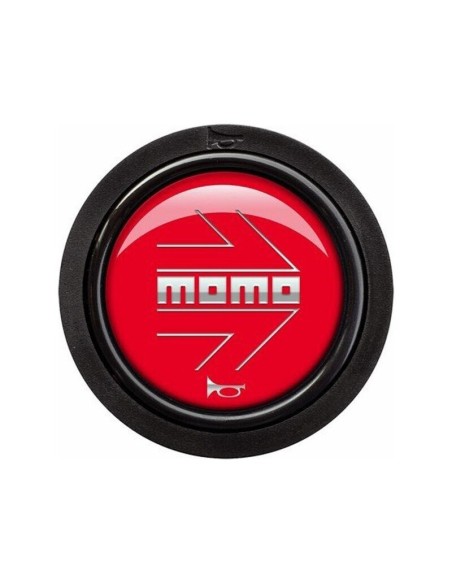 Bouton Momo SPHOARWREDCHF Volant Noir/Rouge | Tienda24 Tienda24.eu