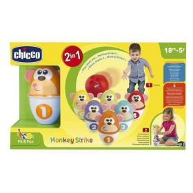 Gioco di Bowling Monkey Strike Chicco (7 pcs) di Chicco, Centri attività - Rif: S2403111, Prezzo: 18,10 €, Sconto: %