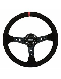 Racing Steering Wheel Momo MOD.27 Leather Ø 29 cm | Tienda24 Tienda24.eu