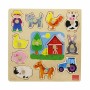 Puzzle enfant en bois Goula 53025 (12 pcs) de Goula, Puzzles emboitables et casse-tête - Réf : S2403434, Prix : 11,42 €, Remi...