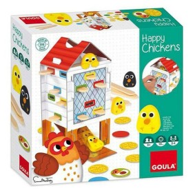 Jeu d'adresse pour bébé HAPPY CHICKEN Goula 53170 de Goula, Formes à trier et à empiler - Réf : S2403449, Prix : 15,28 €, Rem...