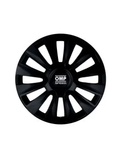 Hubcap OMP Magnum Speed Black Silver 13" (4 uds) | Tienda24 Tienda24.eu