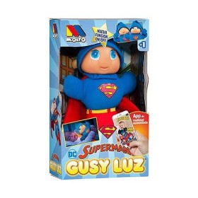 Peluche My Other Me Superman Gusy Luz 28 cm de My Other Me, Animais e figuras - Ref: S2405083, Preço: 19,65 €, Desconto: %