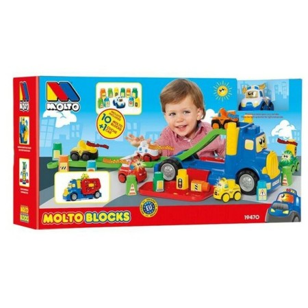 Camião com Blocos de Construção Moltó 19470 (82 cm) (10 pcs) de Moltó, Jogos de construção - Ref: S2405114, Preço: 26,21 €, D...