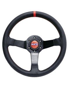 Forro para o Volante Sparco SPCS128RS Ø 37-38 cm Vermelho | Tienda24 Tienda24.eu