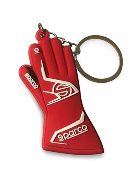 Schlüsselanhänger Sparco Glove Rot 10 Stücke | Tienda24 Tienda24.eu