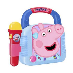 Musical Toy Peppa Pig Microphone 22 x 23 x 7 cm MP3 by Peppa Pig, Sound Toys - Ref: S2405381, Price: 35,54 €, Discount: %