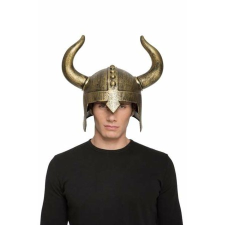 Casco Vikingo My Other Me Marrón 60 cm de My Other Me, Disfraces con accesorios - Ref: S2407170, Precio: 10,47 €, Descuento: %